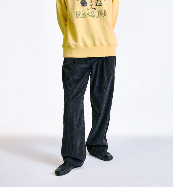 SHIPS「City Ambient Products: コーデュロイ ワイド テーパード スラックス」|その他|