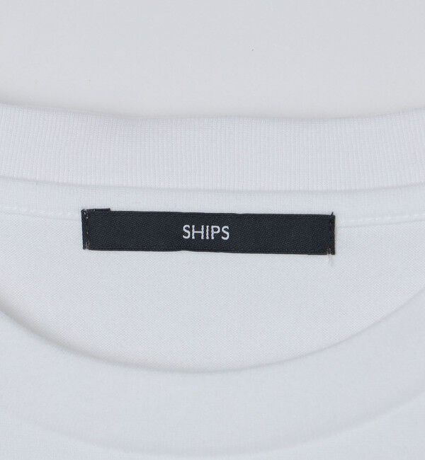 SHIPS「SHIPS:〈抗菌加工〉コットン クルーネック Tシャツ」|Tシャツ・カットソー|