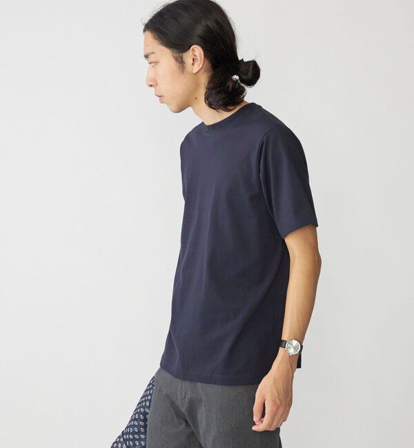 SHIPS「SHIPS:〈抗菌加工〉コットン クルーネック Tシャツ」|Tシャツ・カットソー|