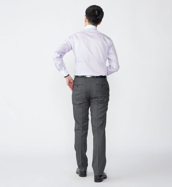 SHIPS「SHIPS: イージーアイロン ピケ ワイドカラー クレリック シャツ」|シャツ・ブラウス|