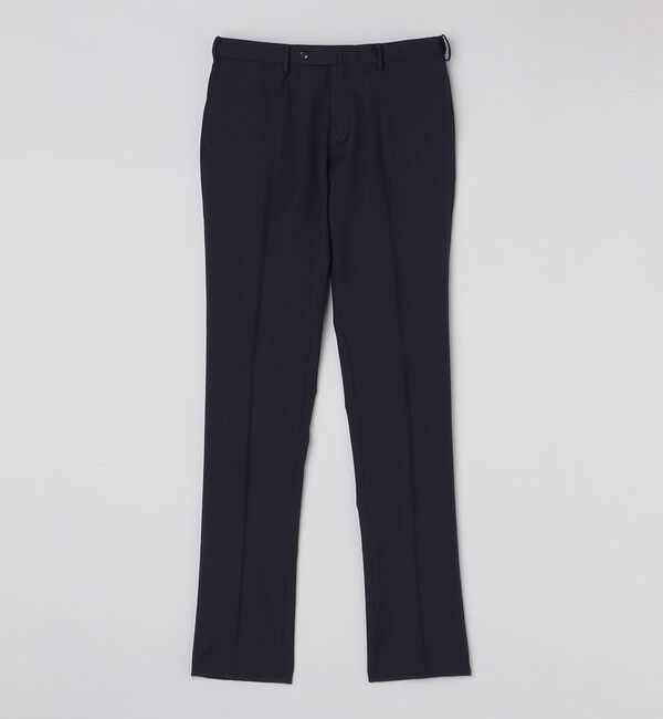 SHIPS「SHIPS: 〈セットアップ対応/手洗い可能〉ウォッシャブル サキソニー セットアップ スラックス」|スラックス|