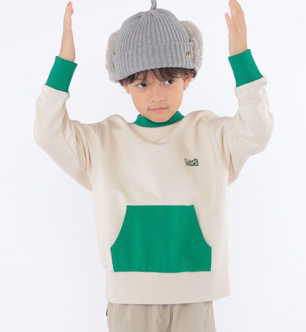 SHIPS KIDS「SHIPS KIDS:100～130cm / フェス ポケット スウェット」|スウェット・ジャージ|