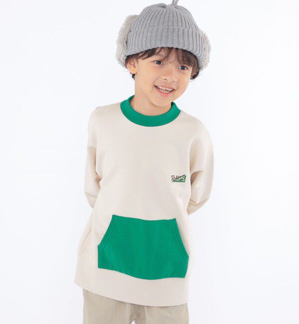 SHIPS KIDS「SHIPS KIDS:100～130cm / フェス ポケット スウェット」|スウェット・ジャージ|
