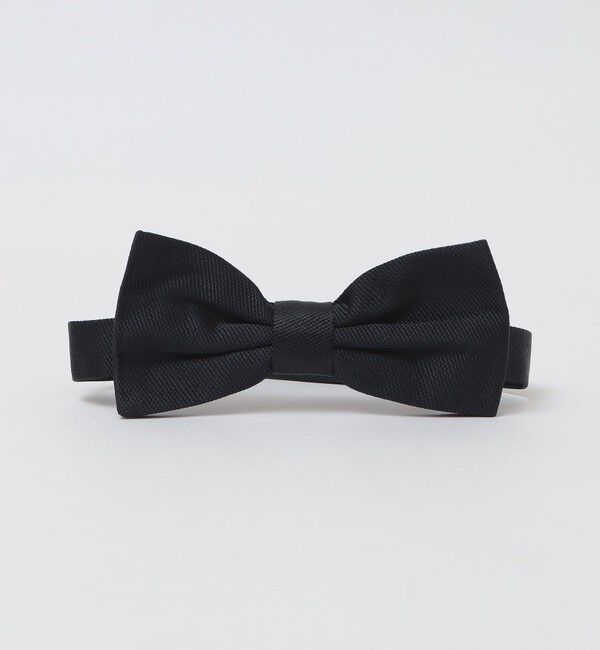 SHIPS「Stefano Cau: シルク バスケット ボウタイ」|ネクタイ・蝶ネクタイ|ブラック