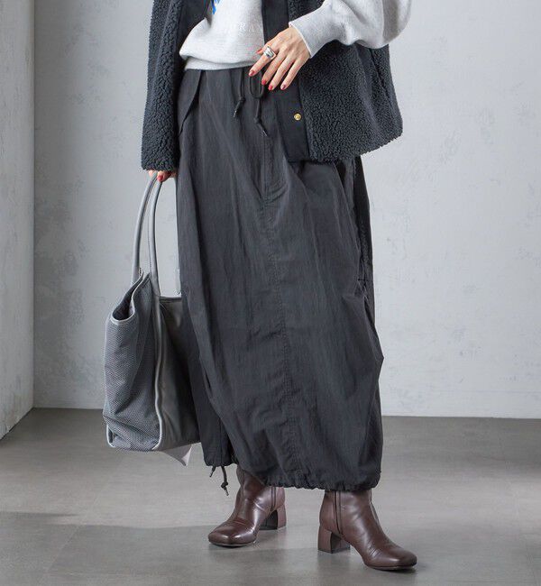 SHIPS for women「【SHIPS別注】M53:〈手洗い可能〉ミリタリー ファティーグ スカート」|スカート|