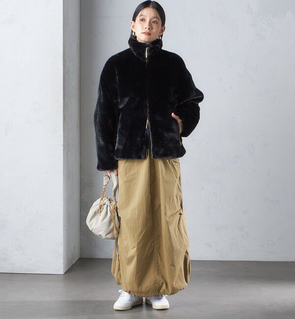 SHIPS for women「【SHIPS別注】M53:〈手洗い可能〉ミリタリー ファティーグ スカート」|スカート|