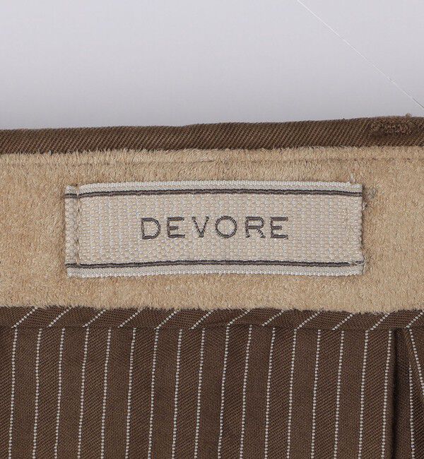 SHIPS「DEVORE incipit: 3PLY チノパンツ」|チノ|