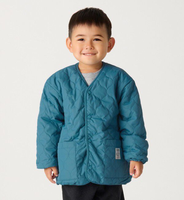 SHIPS Colors 「SHIPS Colors: 80～130cm / リバーシブル キルティング ボア ブルゾン」|ブルゾン・スタジャン|