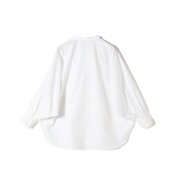 SHIPS for women「SHIPS Primary Navy Label:スーピマコットン ドルマン ビッグ シャツ」|シャツ・ブラウス|