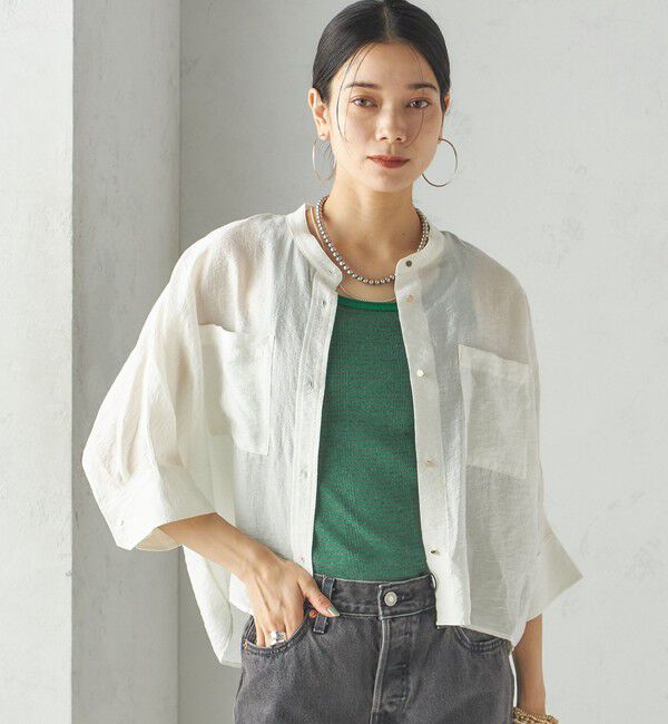 SHIPS for women「【SHIPS別注】〈洗濯機可能〉miller:タンクトップ」|タンクトップ|