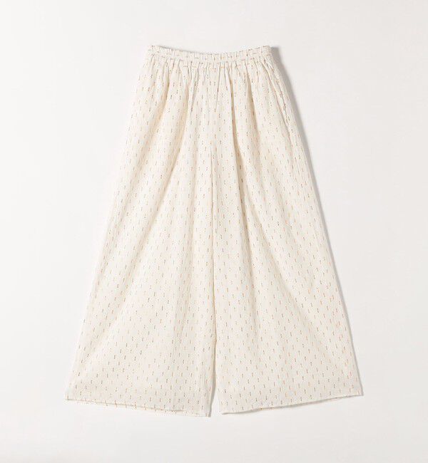 SHIPS any「SHIPS any:〈洗濯機可能〉ラメ ドビー ギャザー ワイド パンツ」|その他|