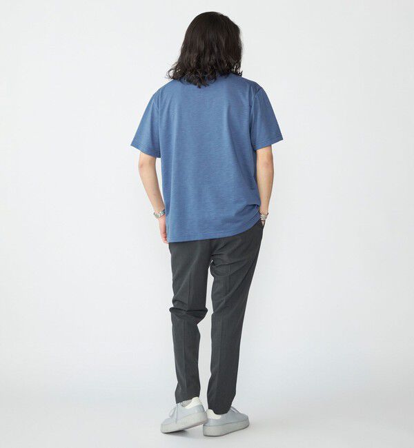 SHIPS「SHIPS: リネン ライク スラブ ショートスリーブ Tシャツ」|Tシャツ・カットソー|