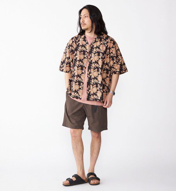 SHIPS「BENCH MARKING SHIRTS: インディアン バティック ショートスリーブ シャツ」|シャツ・ブラウス|