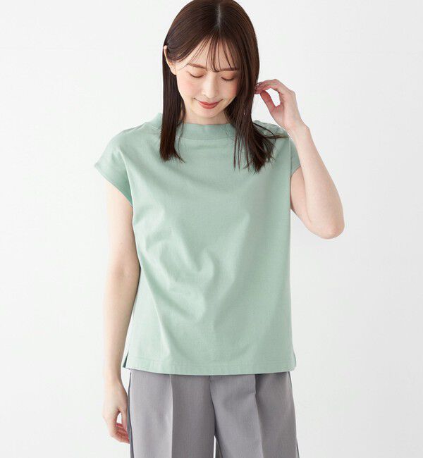 SHIPS Colors 「SHIPS Colors:40/2 天竺 ボートネック トップス」|Tシャツ・カットソー|