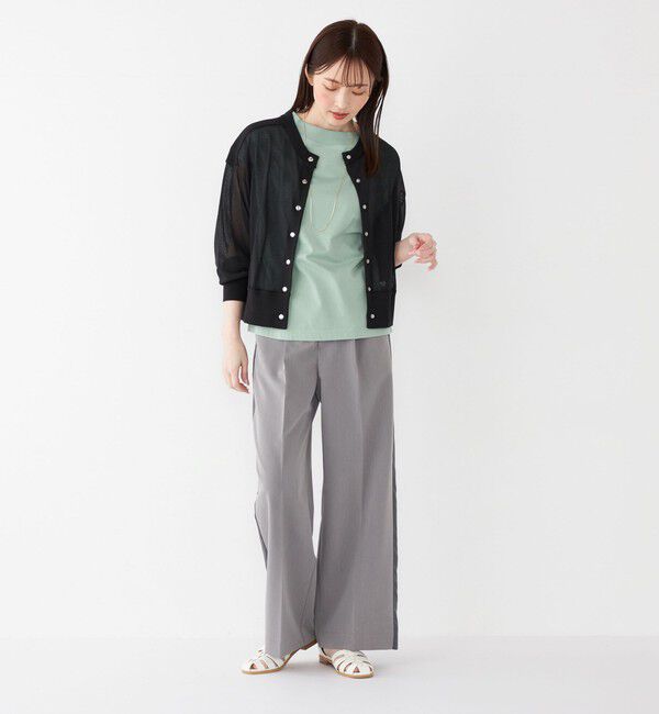 SHIPS Colors 「SHIPS Colors:40/2 天竺 ボートネック トップス」|Tシャツ・カットソー|