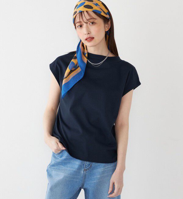 SHIPS Colors 「SHIPS Colors:40/2 天竺 ボートネック トップス」|Tシャツ・カットソー|