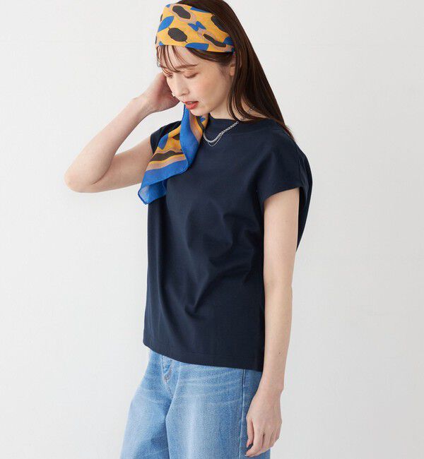 SHIPS Colors 「SHIPS Colors:40/2 天竺 ボートネック トップス」|Tシャツ・カットソー|