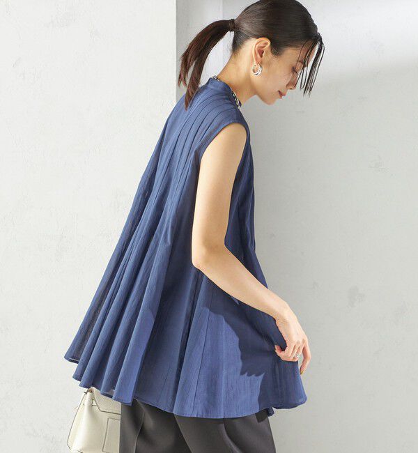 SHIPS for women「〈手洗い可能〉ボリューム フレア フレンチスリーブ ブラウス」|シャツ・ブラウス|