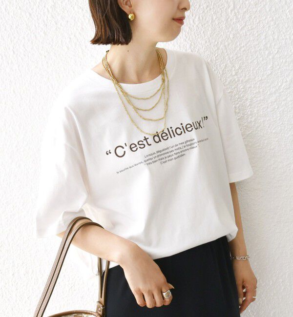 SHIPS for women「サダハルアオキ コラボ TEE」|Tシャツ・カットソー|