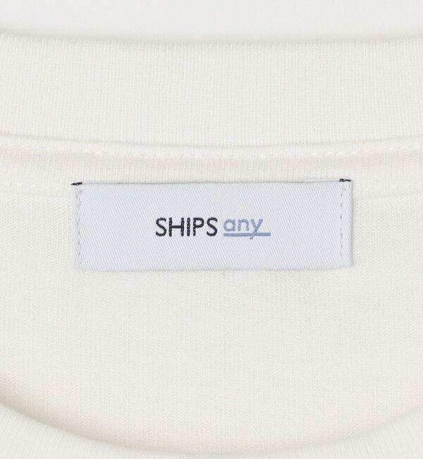 SHIPS any「SHIPS any: /ミッキーマウス/ サイン & ポージング Tシャツ◇」|Tシャツ・カットソー|