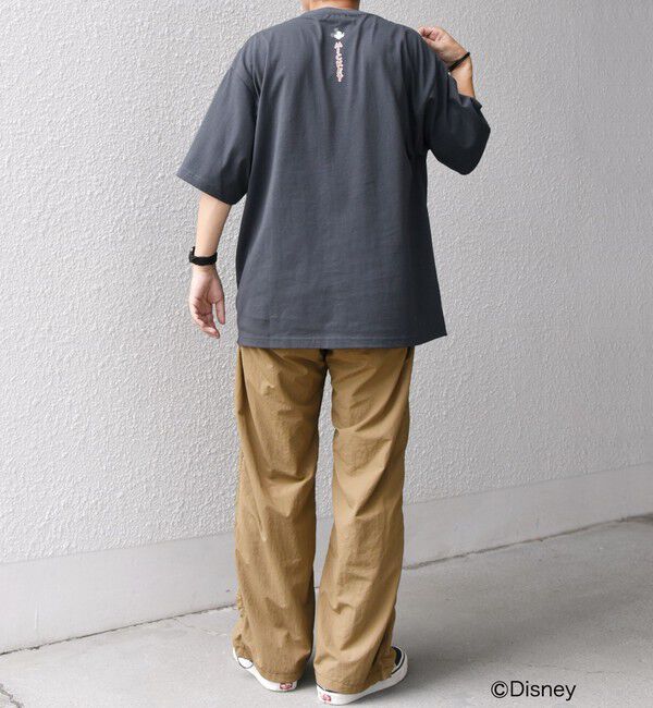 SHIPS any「SHIPS any: /ミッキーマウス/ サイン & ポージング Tシャツ◇」|Tシャツ・カットソー|