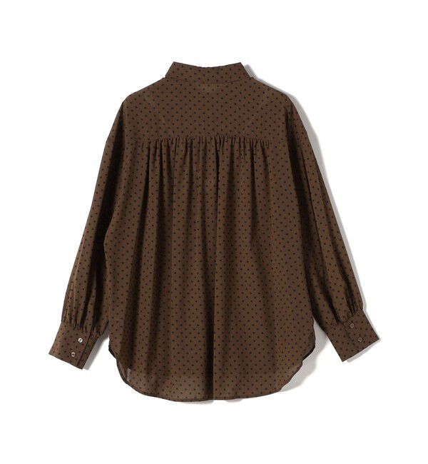 SHIPS Colors 「SHIPS Colors:〈手洗い可能〉シアー ドット シャツ」|シャツ・ブラウス|