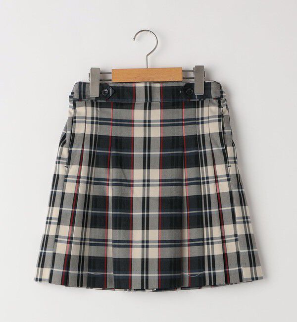 SHIPS KIDS「SHIPS KIDS:140～150cm / チェック プリーツ スカート」|スカート|