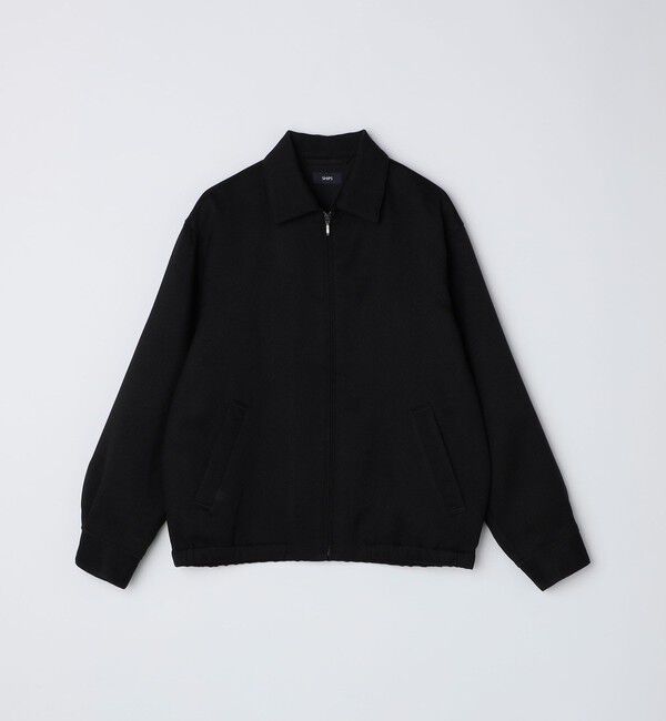 SHIPS「SHIPS:〈手洗い可能〉メランジ ジップ ブルゾン」|ブルゾン・スタジャン|