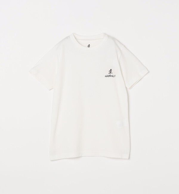 SHIPS any「GRAMiCCi: ワンポイント ロゴ Tシャツ (140~150cm)<KIDS>」|Tシャツ・カットソー|ホワイト