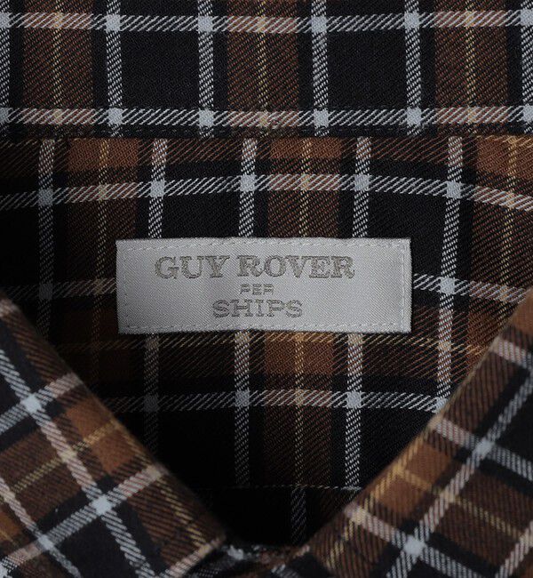 SHIPS「GUY ROVER: タータンチェック ボタンダウン シャツ」|シャツ・ブラウス|