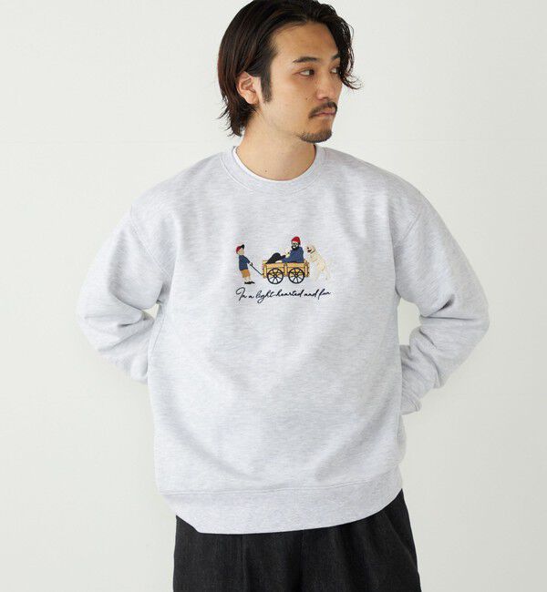 SHIPS Colors 「SHIPS Colors:エンブロイダリー スウェット◇」|スウェット・ジャージ|