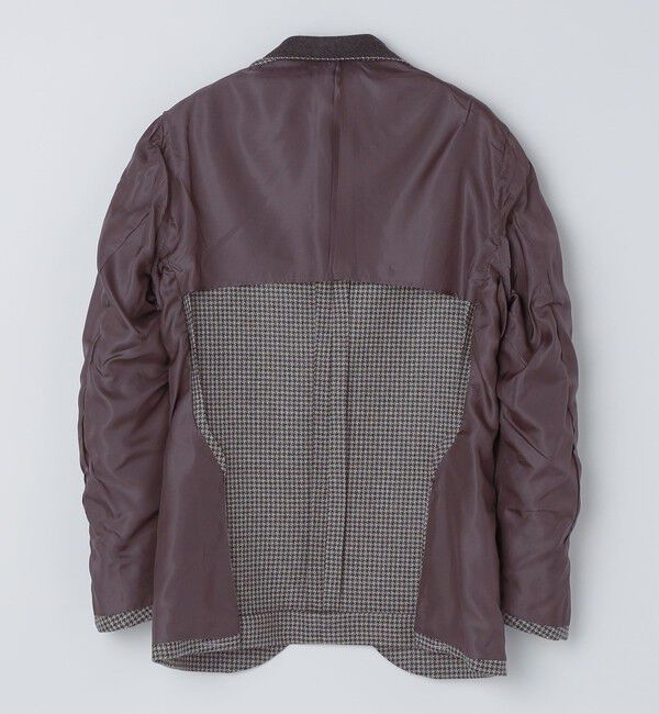 SHIPS「SHIPS: Lanificio di pray ハウンドトゥース ジャケット」|テーラードジャケット|