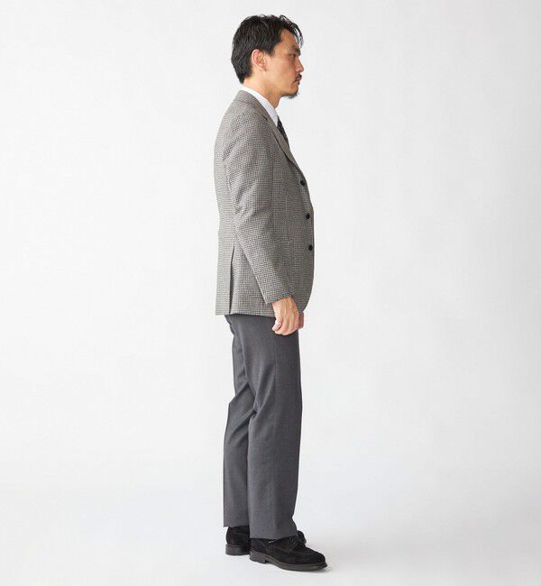 SHIPS「SHIPS: Lanificio di pray ハウンドトゥース ジャケット」|テーラードジャケット|