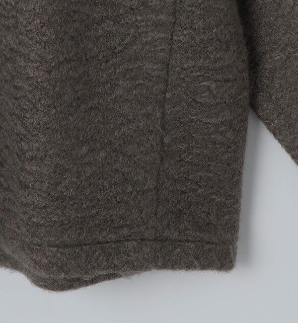 SHIPS「City Ambient Products: シャギー フリース ハーフジップ プルオーバー」|スウェット・ジャージ|