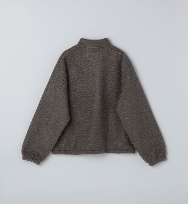 SHIPS「City Ambient Products: シャギー フリース ハーフジップ プルオーバー」|スウェット・ジャージ|