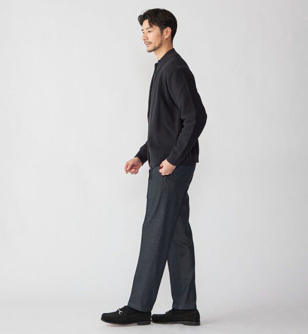 SHIPS「SHIPS: スリム ストレッチ ピンタック スラックス」|スラックス|