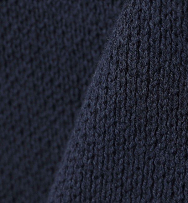 SHIPS「City Ambient Products: ソフト ヤーン カルゼ ニットポロ」|ニット・セーター|