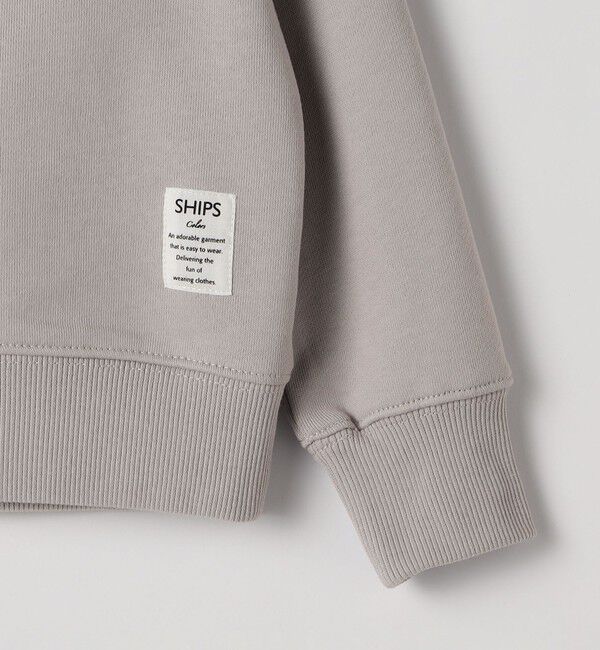 SHIPS Colors 「SHIPS Colors:100～140cm / 〈洗濯機可能〉エンブロイダリー スウェット」|スウェット・ジャージ|