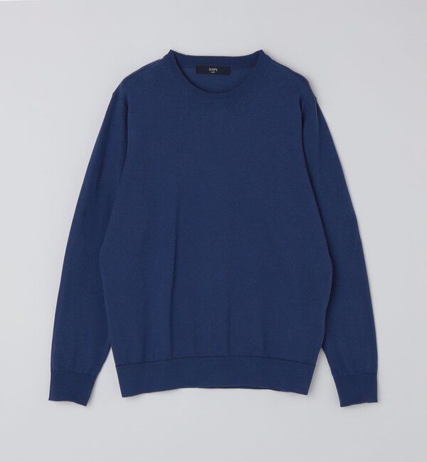 SHIPS Colors 「SHIPS Colors:〈洗濯機可能〉14ゲージ 天竺 クルーネック ニット」|ニット・セーター|