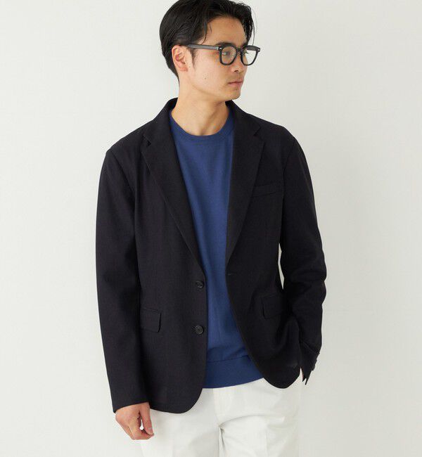 SHIPS Colors 「SHIPS Colors:〈洗濯機可能〉14ゲージ 天竺 クルーネック ニット」|ニット・セーター|