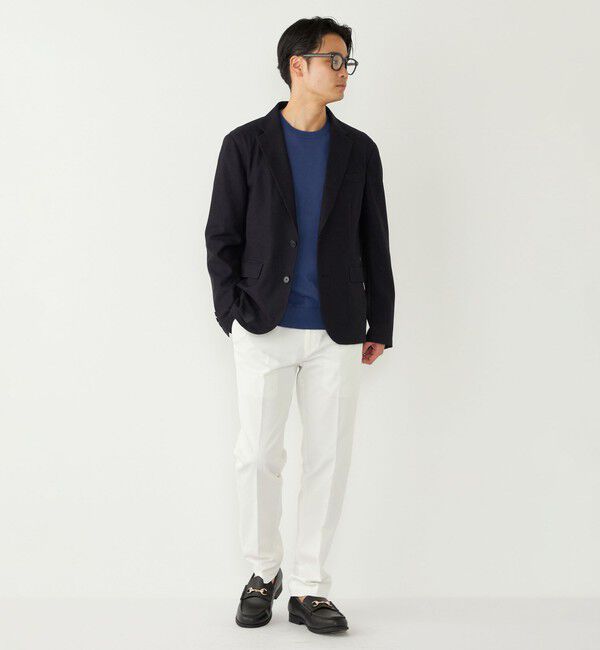 SHIPS Colors 「SHIPS Colors:〈洗濯機可能〉14ゲージ 天竺 クルーネック ニット」|ニット・セーター|