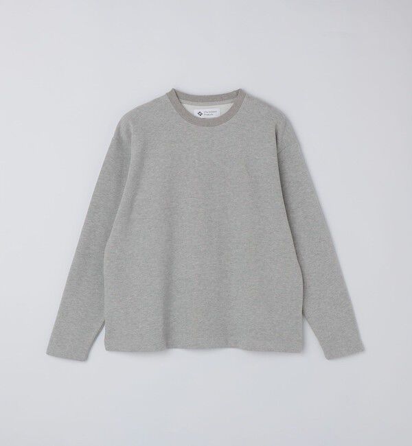 SHIPS「City Ambient Products: ソフト テンジク ロングスリーブ」|Tシャツ・カットソー|グレー