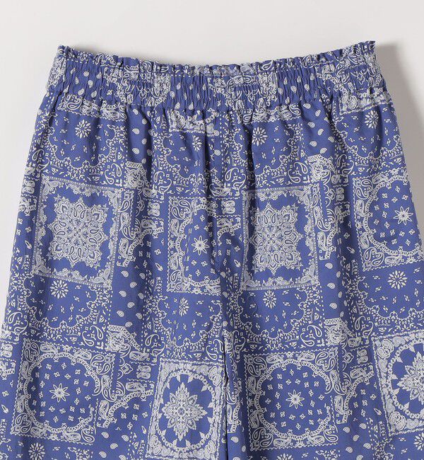 SHIPS any「SHIPS any:〈洗濯機可能〉バンダナ プリント イージー ワイド パンツ」|その他|