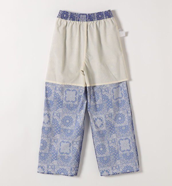 SHIPS any「SHIPS any:〈洗濯機可能〉バンダナ プリント イージー ワイド パンツ」|その他|