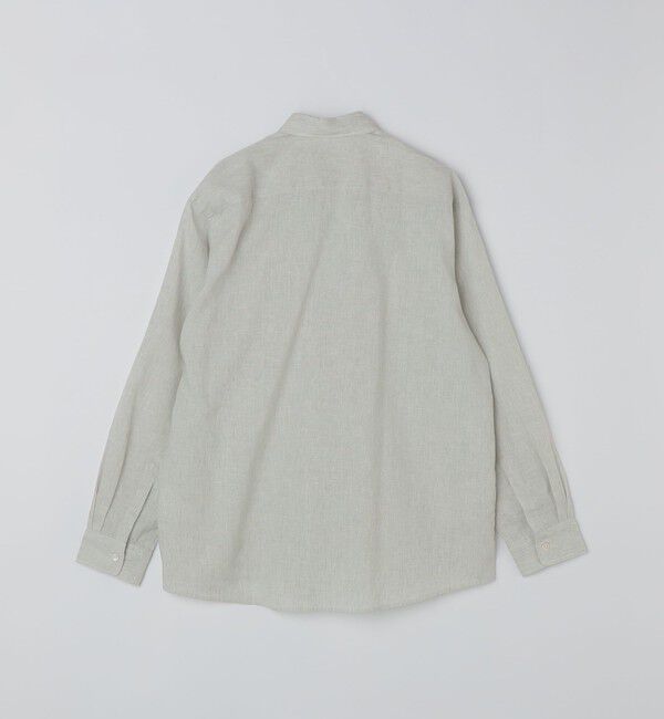 SHIPS「SHIPS: リネン オーバー レギュラーカラー シャツ」|シャツ・ブラウス|