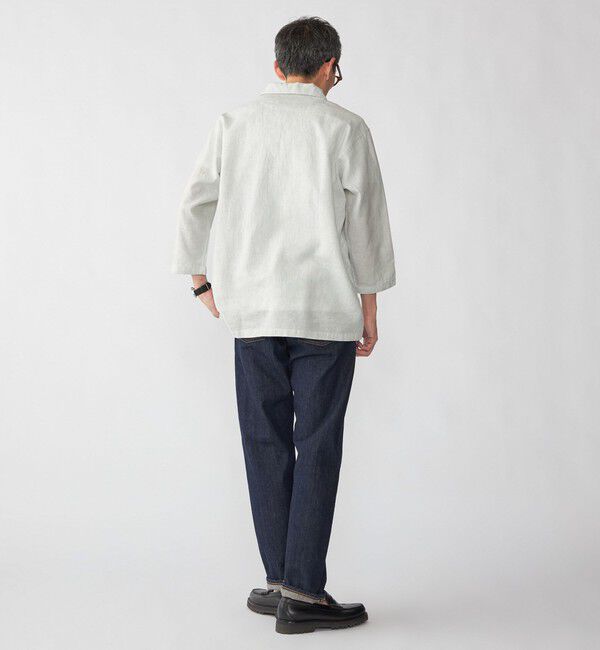 SHIPS「SHIPS: リネン 7スリーブ カプリシャツ」|シャツ・ブラウス|