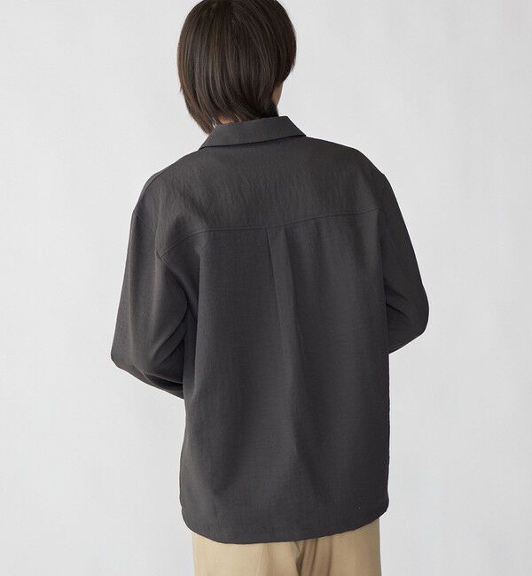 SHIPS「City Ambient Products: Cityform カルゼ テック ポロシャツ」|シャツ・ブラウス|