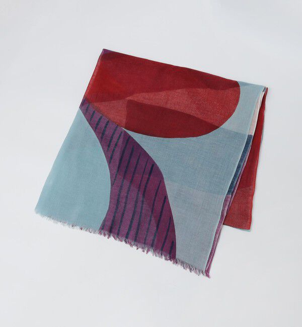 SHIPS「MARCEL LASSANCE: COTTON PRINT STOLE」|ストール|