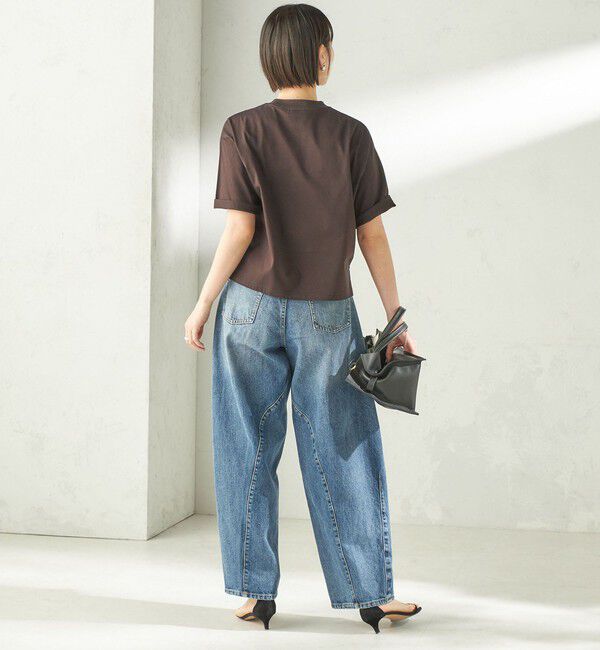 SHIPS for women「《予約》【SHIPS別注】LACOSTE:〈手洗い可能〉五分袖 TEE」|Tシャツ・カットソー|