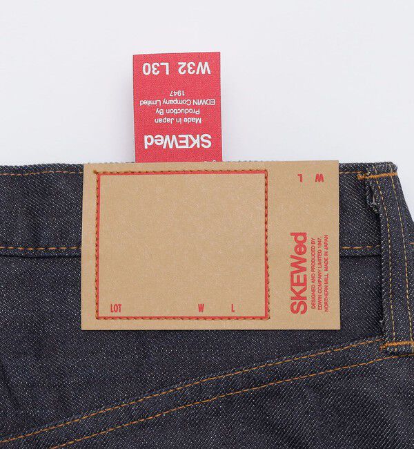 SHIPS「SKEWed: COIN POCKET PANTS ch.2」|デニム|